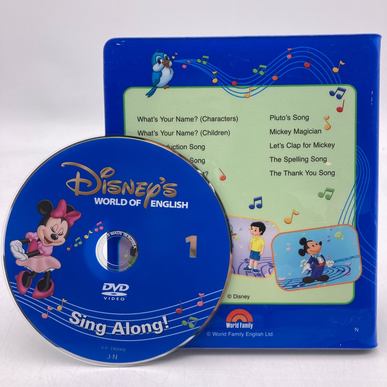 美品★プレイアロング　DVD　新子役　ディズニー英語システム　DWE シングアロング+プレイアロング 新子役 ディズニー英語システム DWE