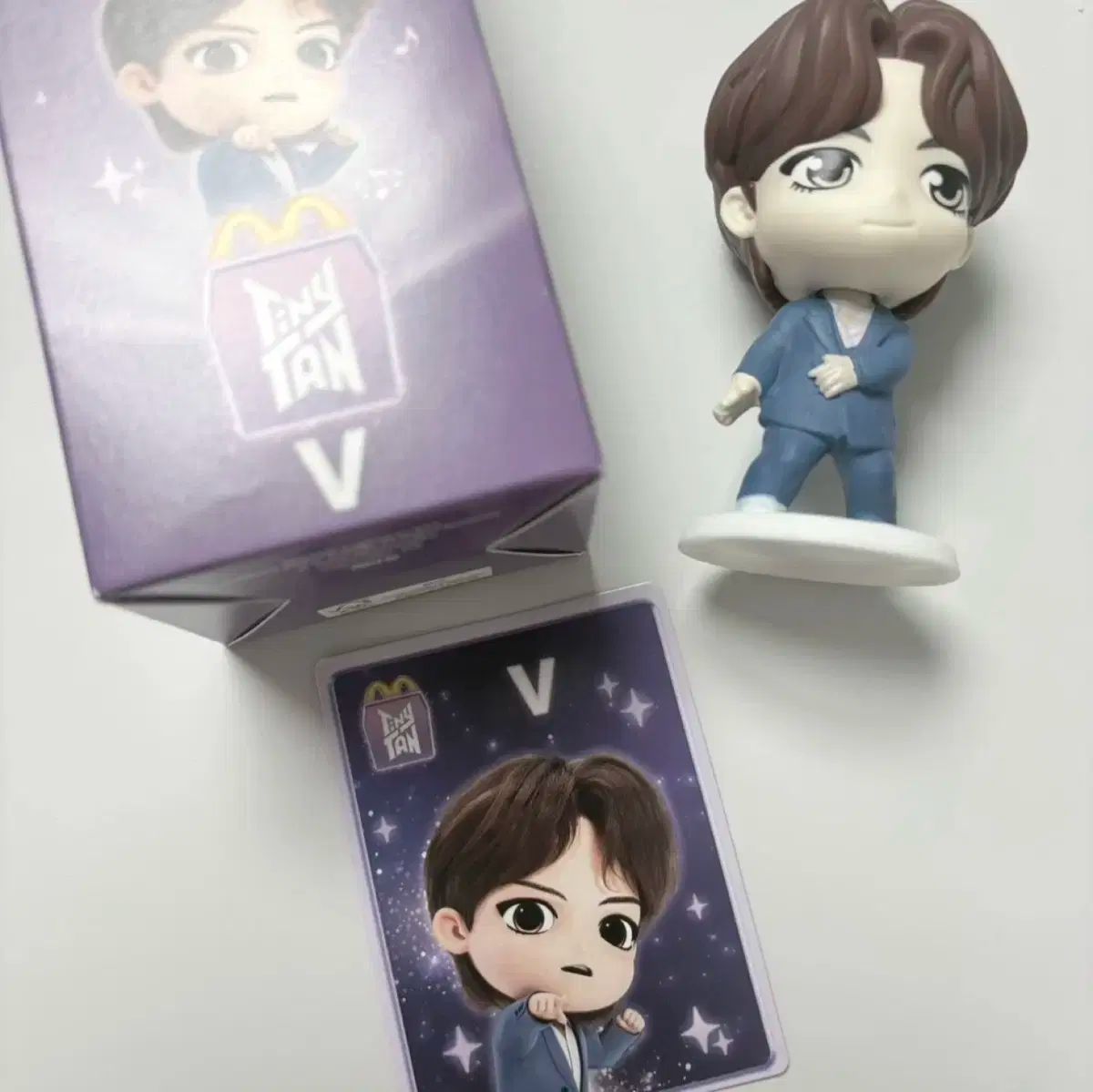BTSハッピーセット ヴィ(V・テヒョン・テテ) フィギュア - メルカリ