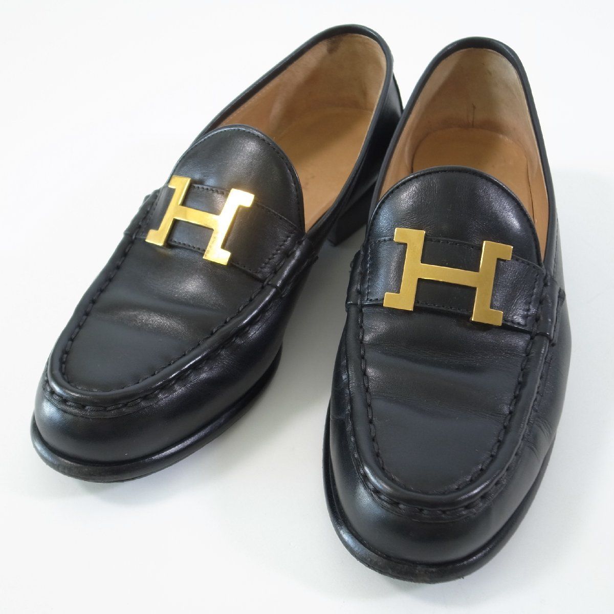 HERMES エルメス コンスタンス ローファー レディースシューズ