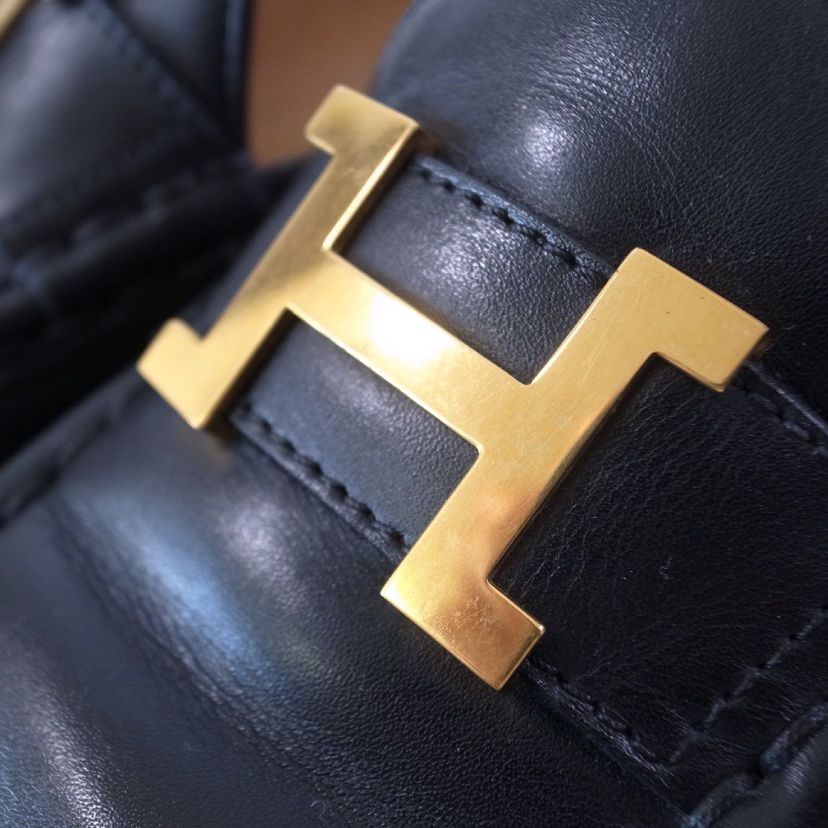 HERMES エルメス コンスタンス ローファー レディースシューズ