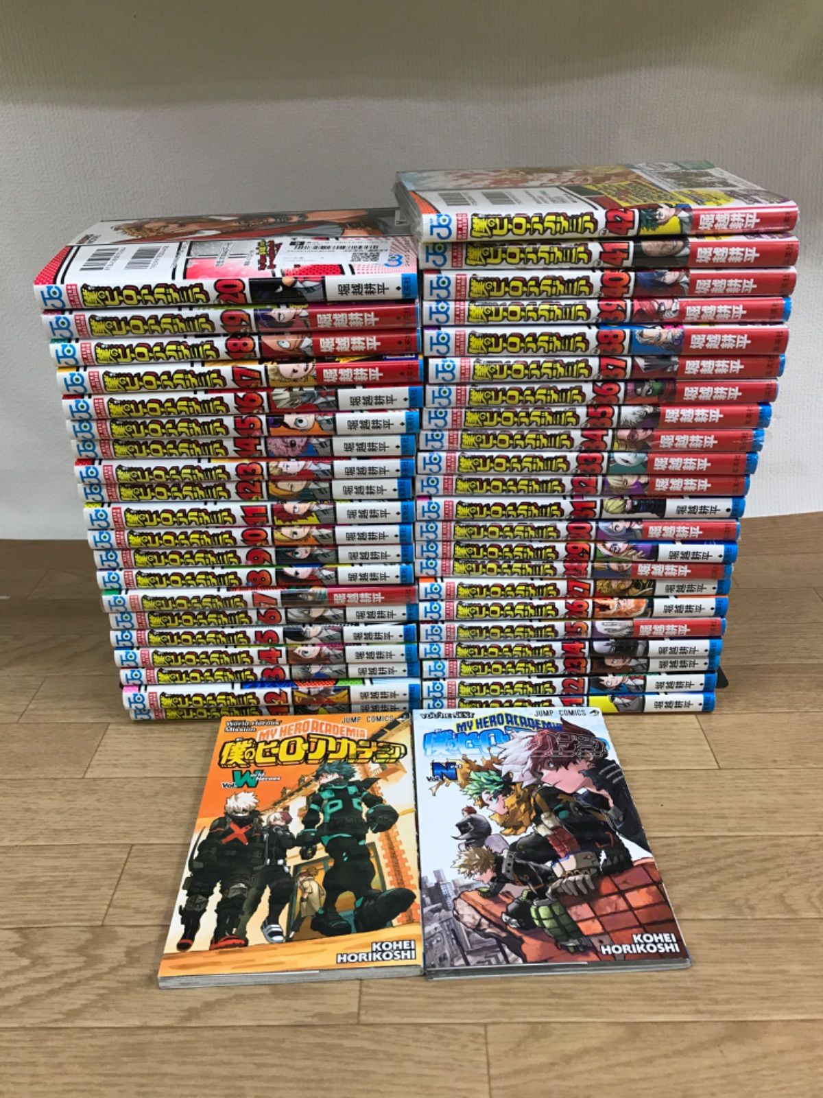 僕のヒーローアカデミア/全巻セット/1〜42巻+関連本6冊/合計