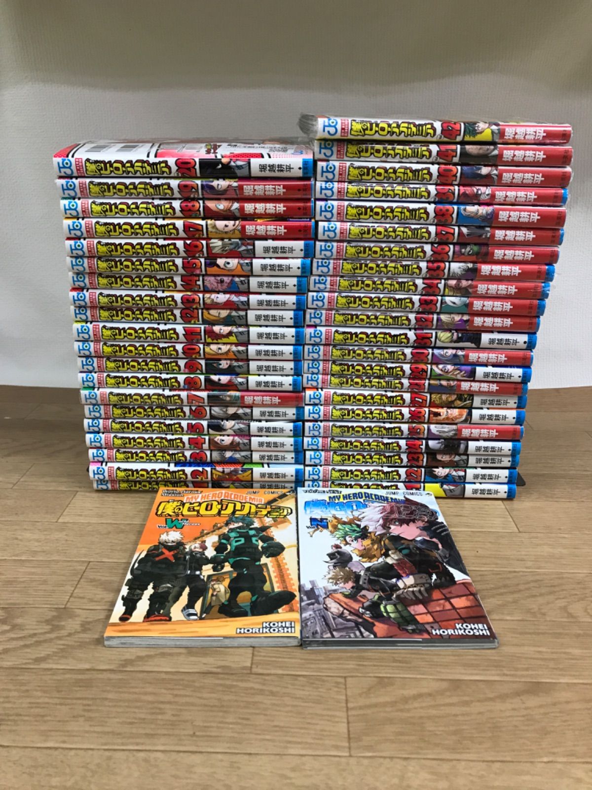 限界価格!! B.D SHOT100 新品未開封5本セット！ ☆【未開封13冊】 僕のヒーローアカデミア 1～42巻＋関連本2冊 計44冊