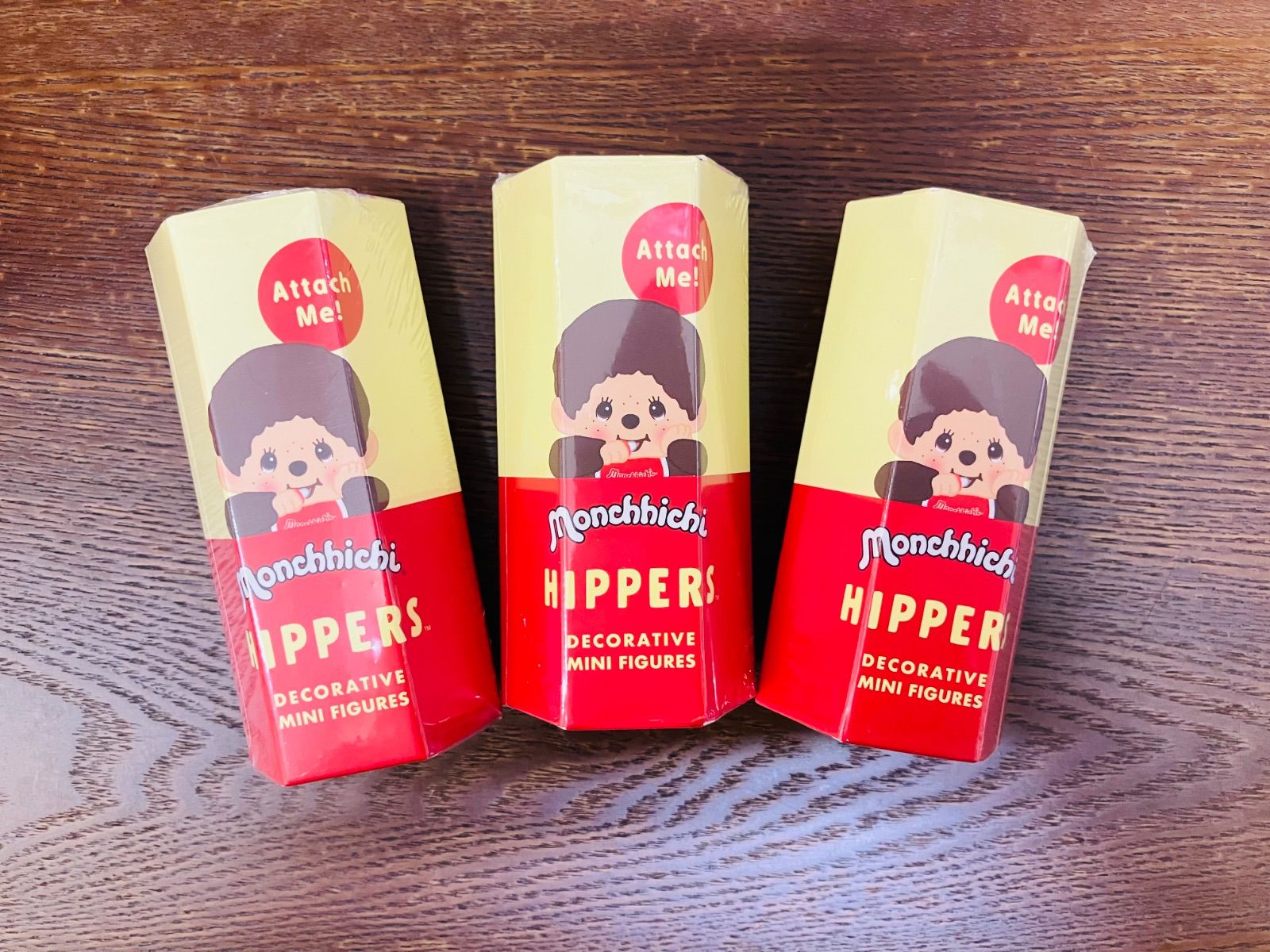 HIPPERS Monchhichi ヒッパーズ モンチッチ シュリンク付 新品 ヒッパーズ モンチッチ 3個セット hippers monchhichi シュリンク付き