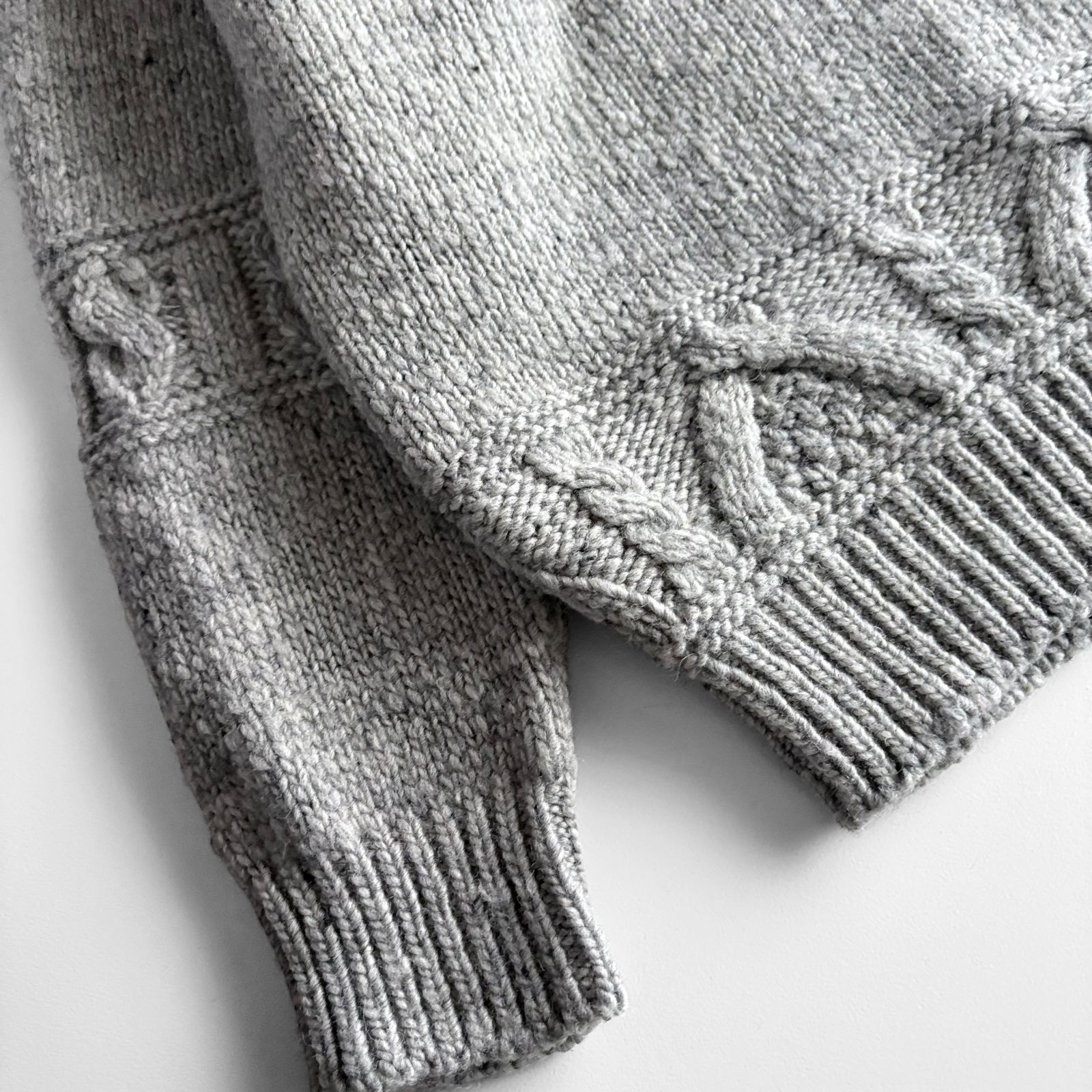 極美品 / BATONER バトナー / SPREAD ALAN CREW NECK ウール100