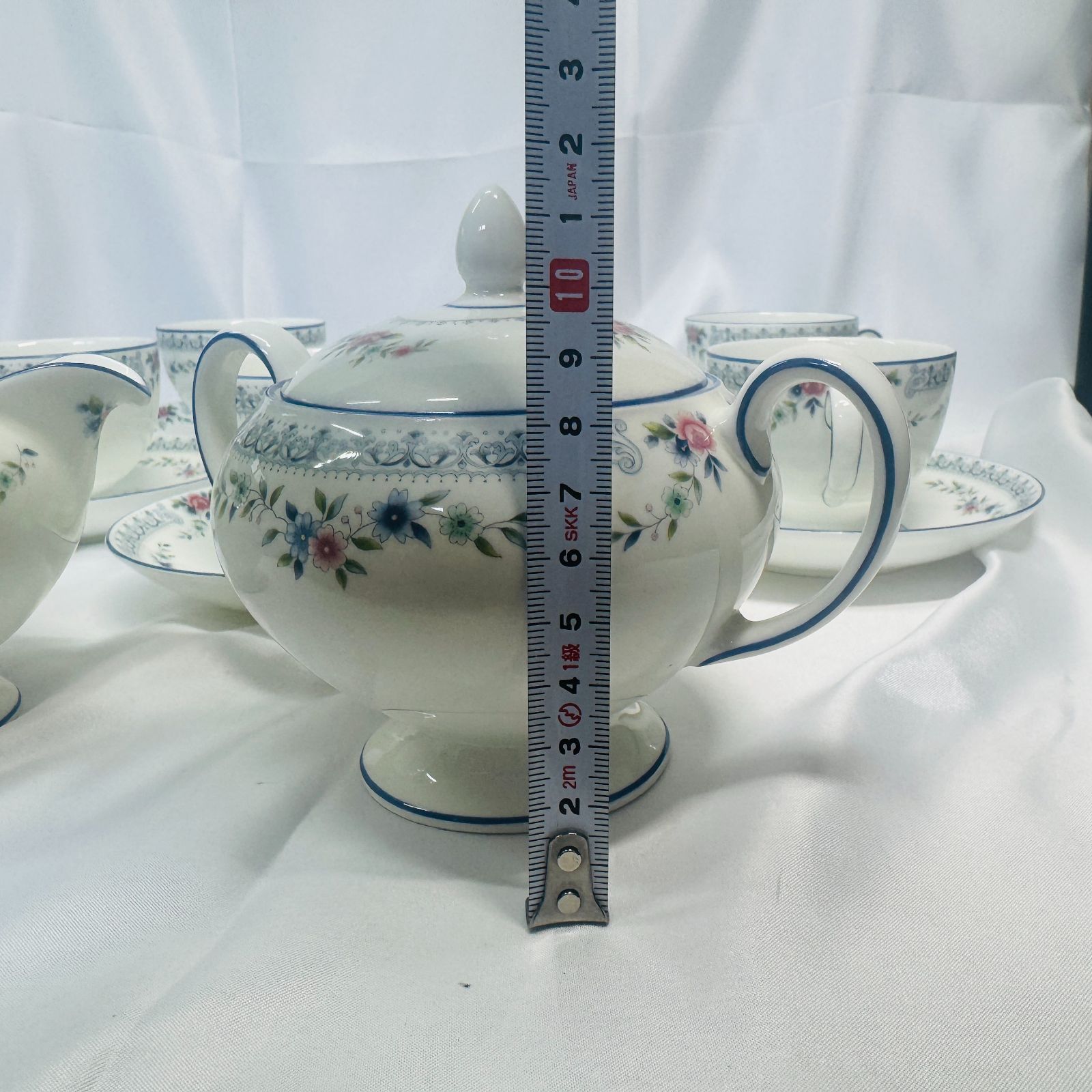 S【ティーセット】WEDGWOOD ウェッジウッド ROSEDALE ローズデール