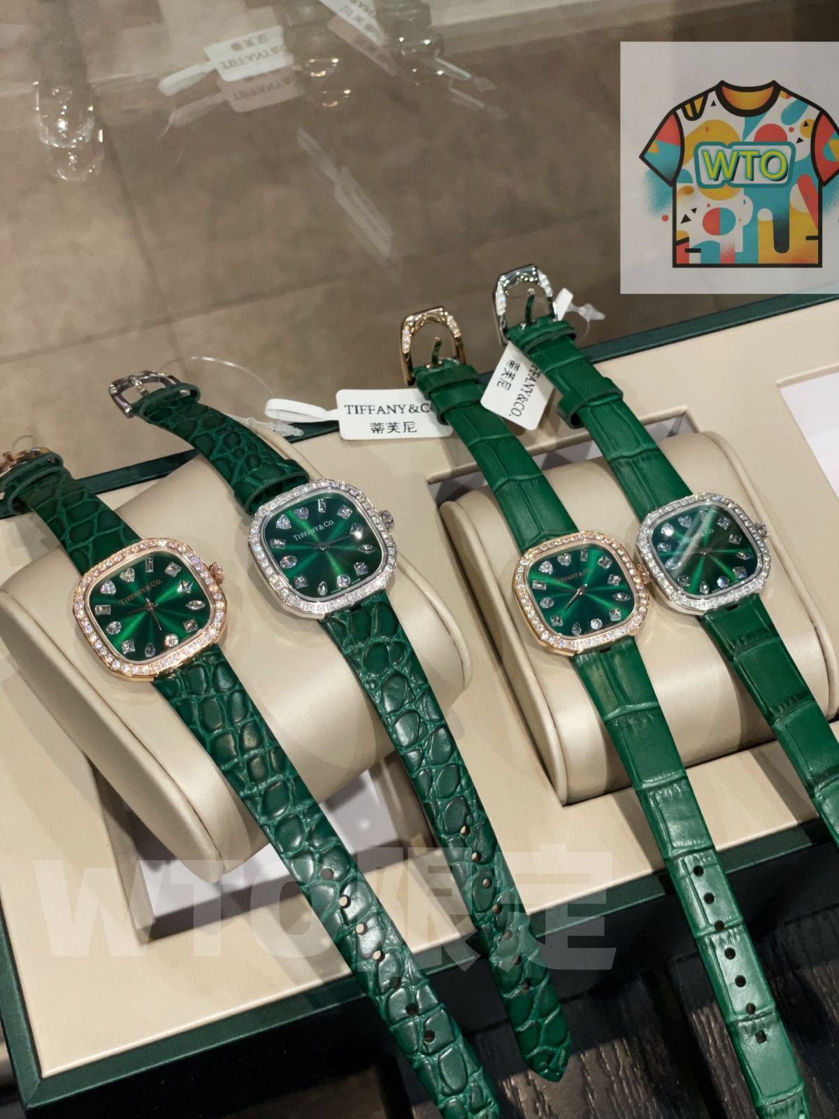 Tiffany & Co. ダイヤモンド装飾 腕時計　ジャンク　ウォッチ Tiffany & Co. ダイヤモンド装飾 腕時計ジャンクウォッチ