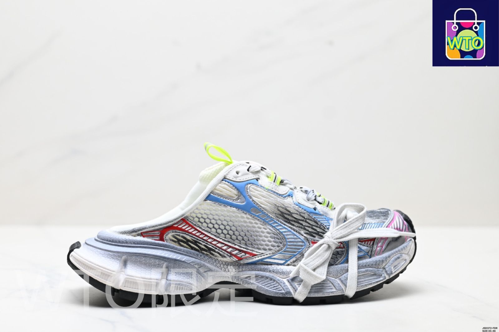 Balenciagaバレンシアガ 3XL ミュール レザー クローグサンダル - メルカリ