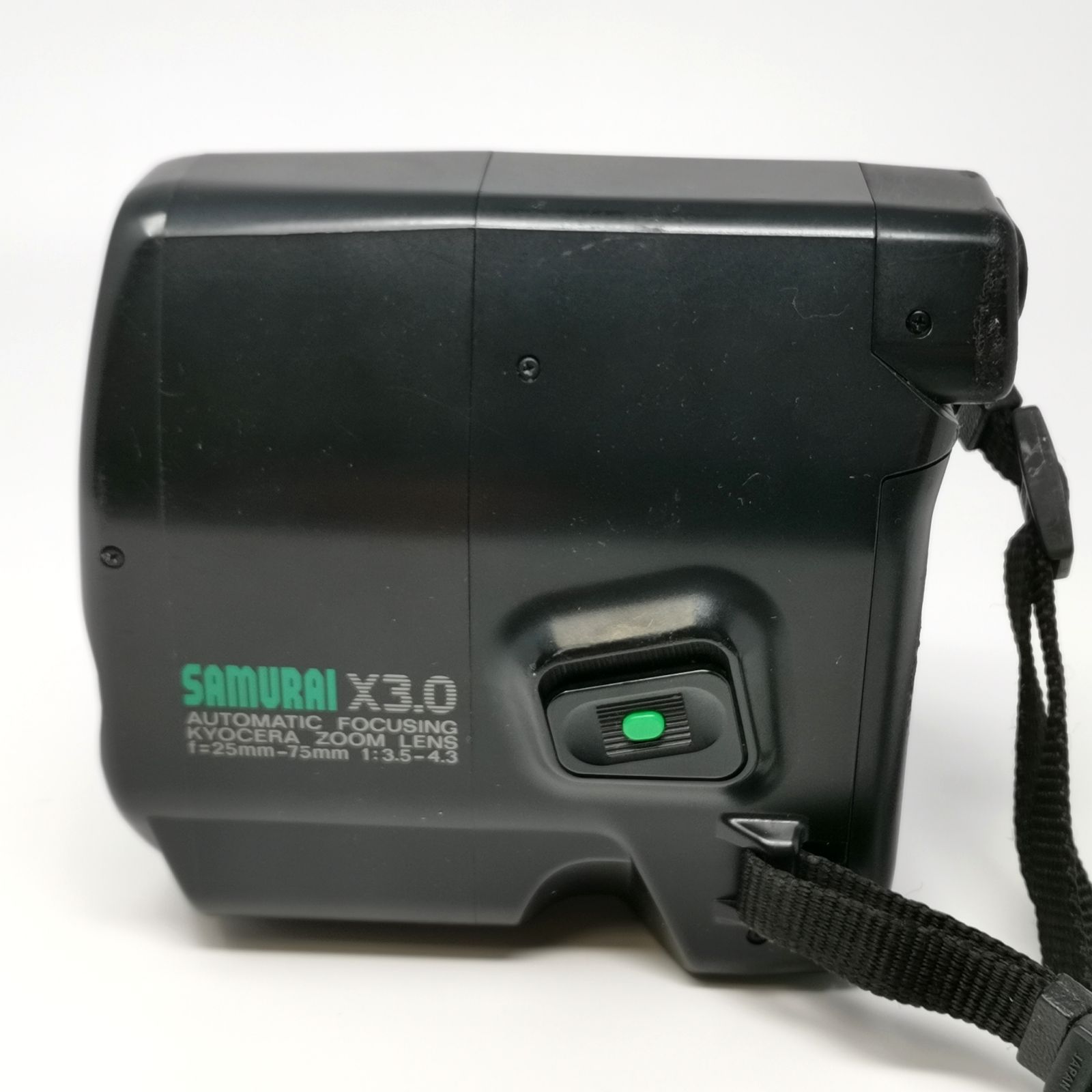 KYOCERA SAMURAI X3.0 フィルムカメラ ブラック グリーン フィルムない