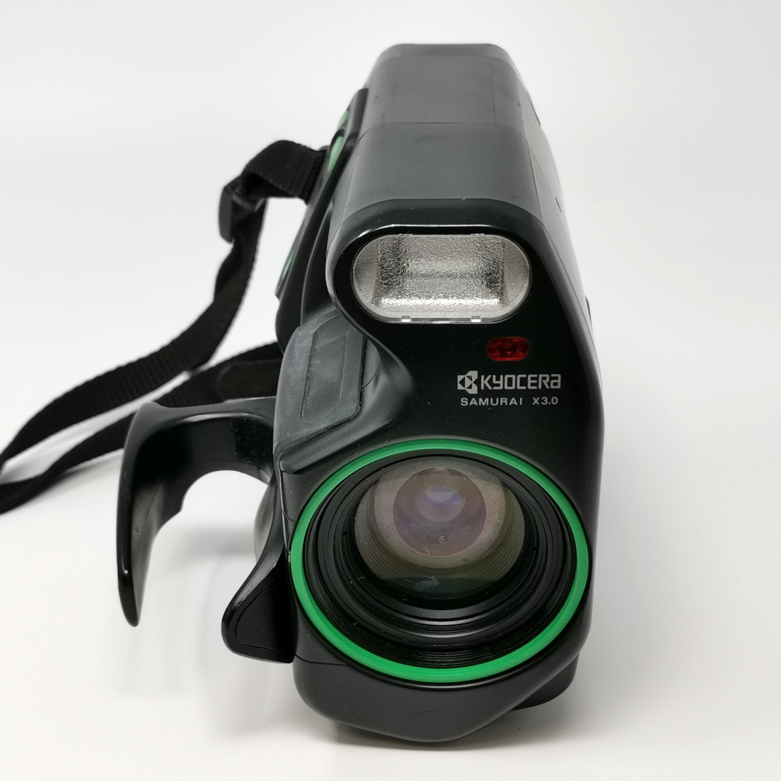 KYOCERA SAMURAI X3.0 フィルムカメラ ブラック グリーン フィルムない