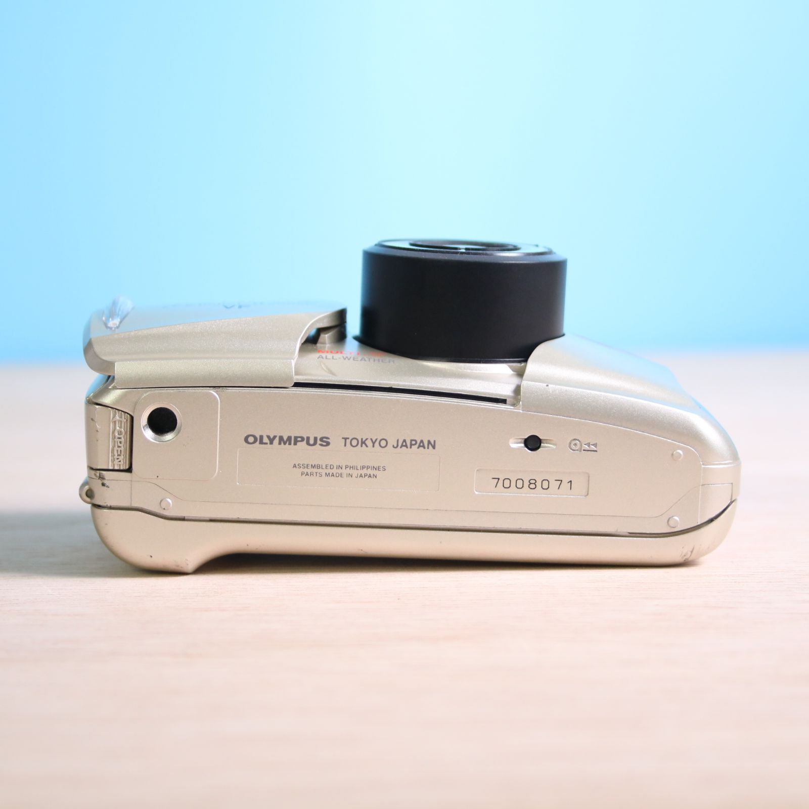 【完動品】OLYMPUS μ-Ⅱ zoom VFフィルムカメラ 動作確認済み 中古】OLYMPUS オリンパス μ[mju:]-II ミューII ZOOM VF コンパクト