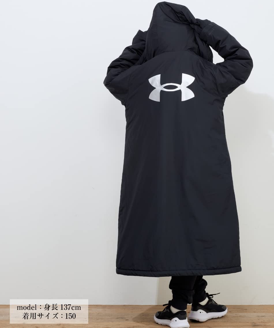 アンダーアーマー] UA INSULATED LONG COAT [Black / Black