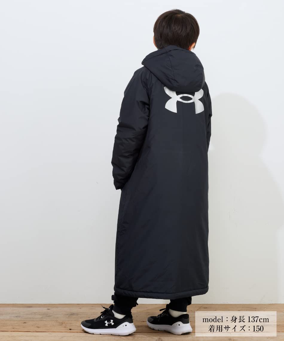 アンダーアーマー] UA INSULATED LONG COAT [Black / Black