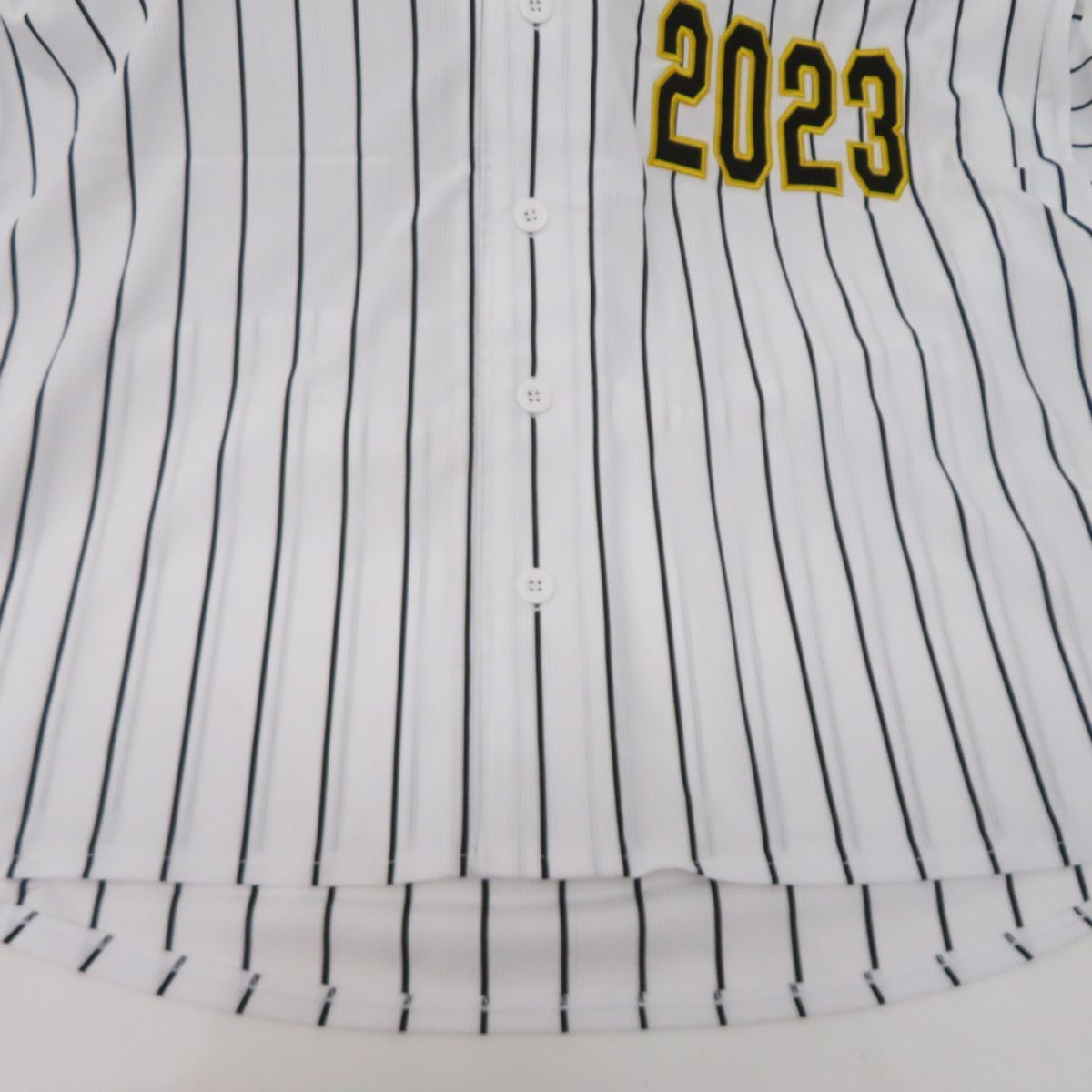 阪神タイガース 2023 日本一記念 ホーム レプリカ ユニフォーム☆新品☆Ｏ 未使用】阪神タイガース 2023日本一記念 レプリカユニフォーム（ホーム