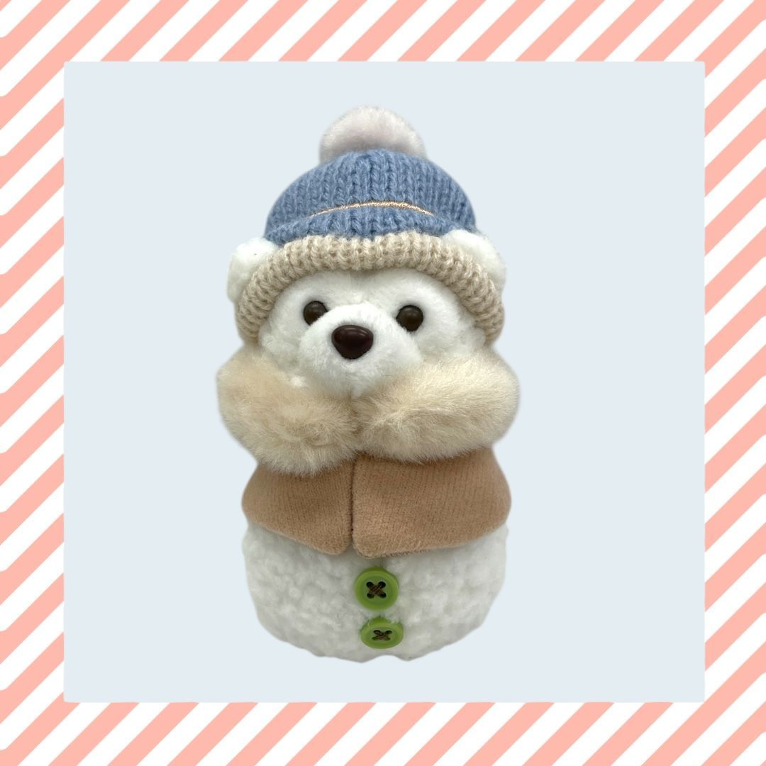 ディズニー ぬいぐるみチャーム【ダッフィー】シークレットオブスノー