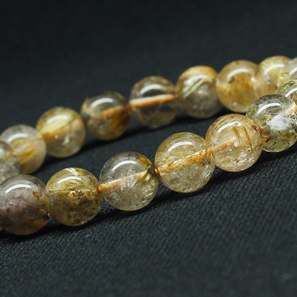 これぞ！標本と言う天然石金針ゴールドルチル【GHB119】9mm 22g・16cm