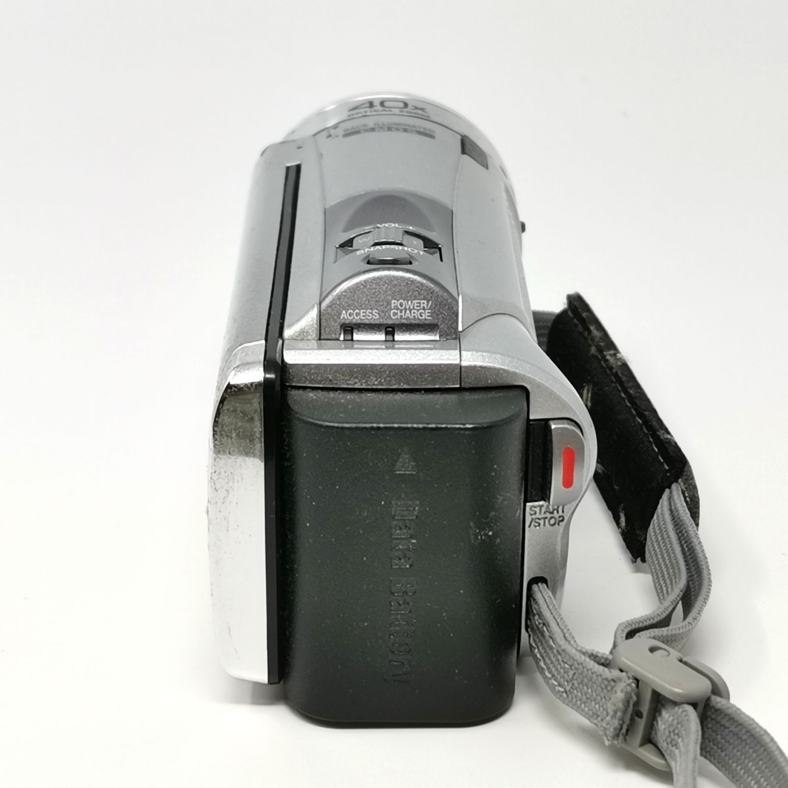 JVC AVCHD 40x GZ-HM390-S ビデオカメラ シルバー 充電器ないため動作