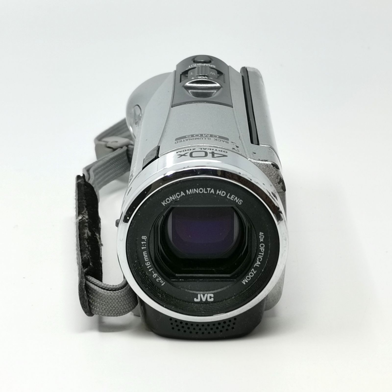 JVC AVCHD 40x GZ-HM390-S ビデオカメラ シルバー 充電器ないため動作