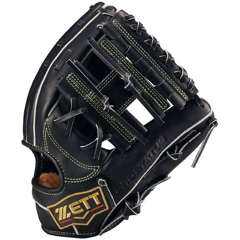 『未使用品』国内生産 ZETT 軟式 源田モデル ゼット ZETT 軟式用プロステイタス25 源田モデル グラブ袋付 グラブ