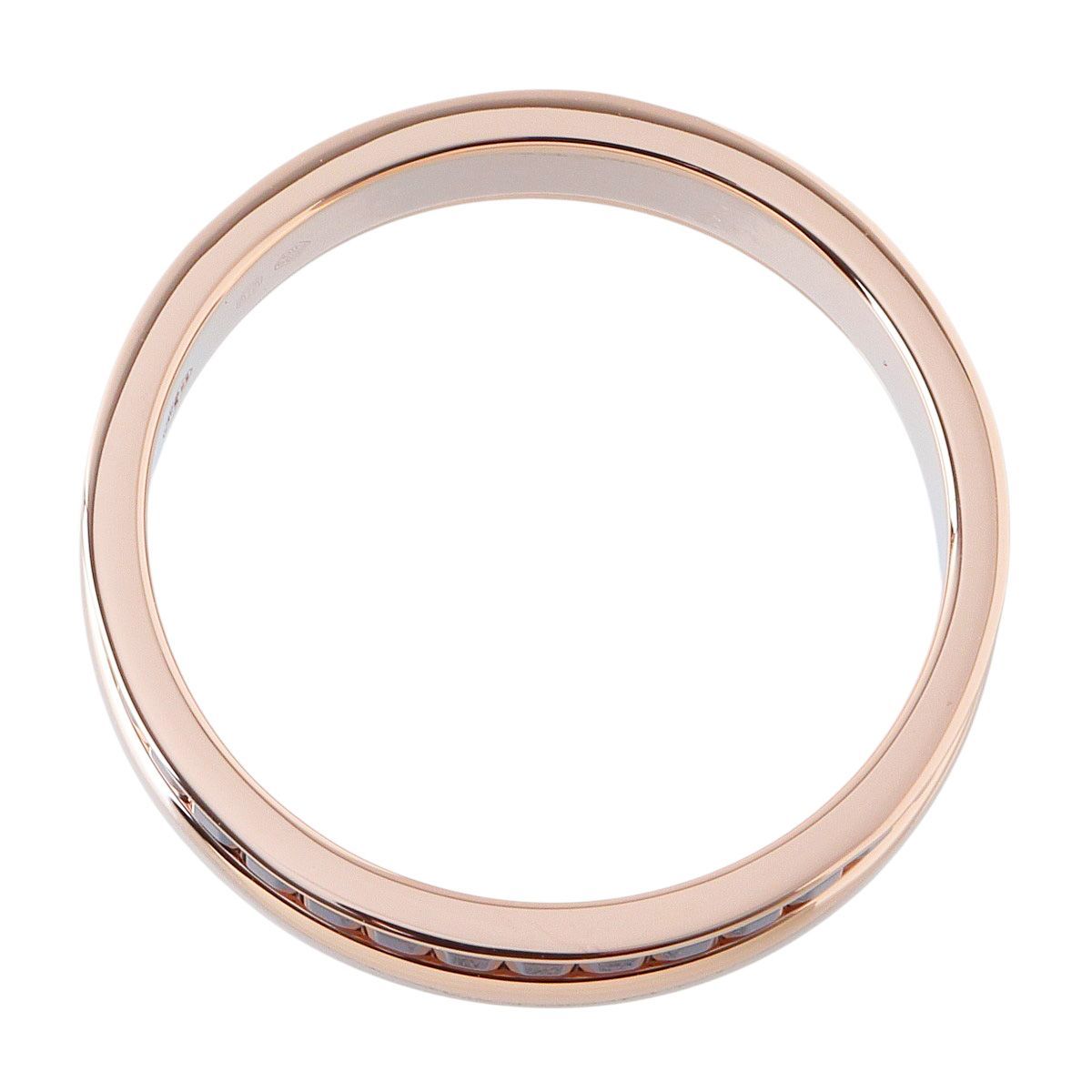 ブシュロン キャトル クラシック リング ハーフ #54 Au750PG/ブラウン