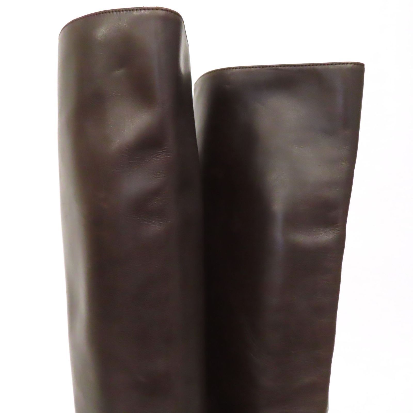 NK25014 美品 SANTE BORELLA サンテボレッラ レザー ロングブーツ