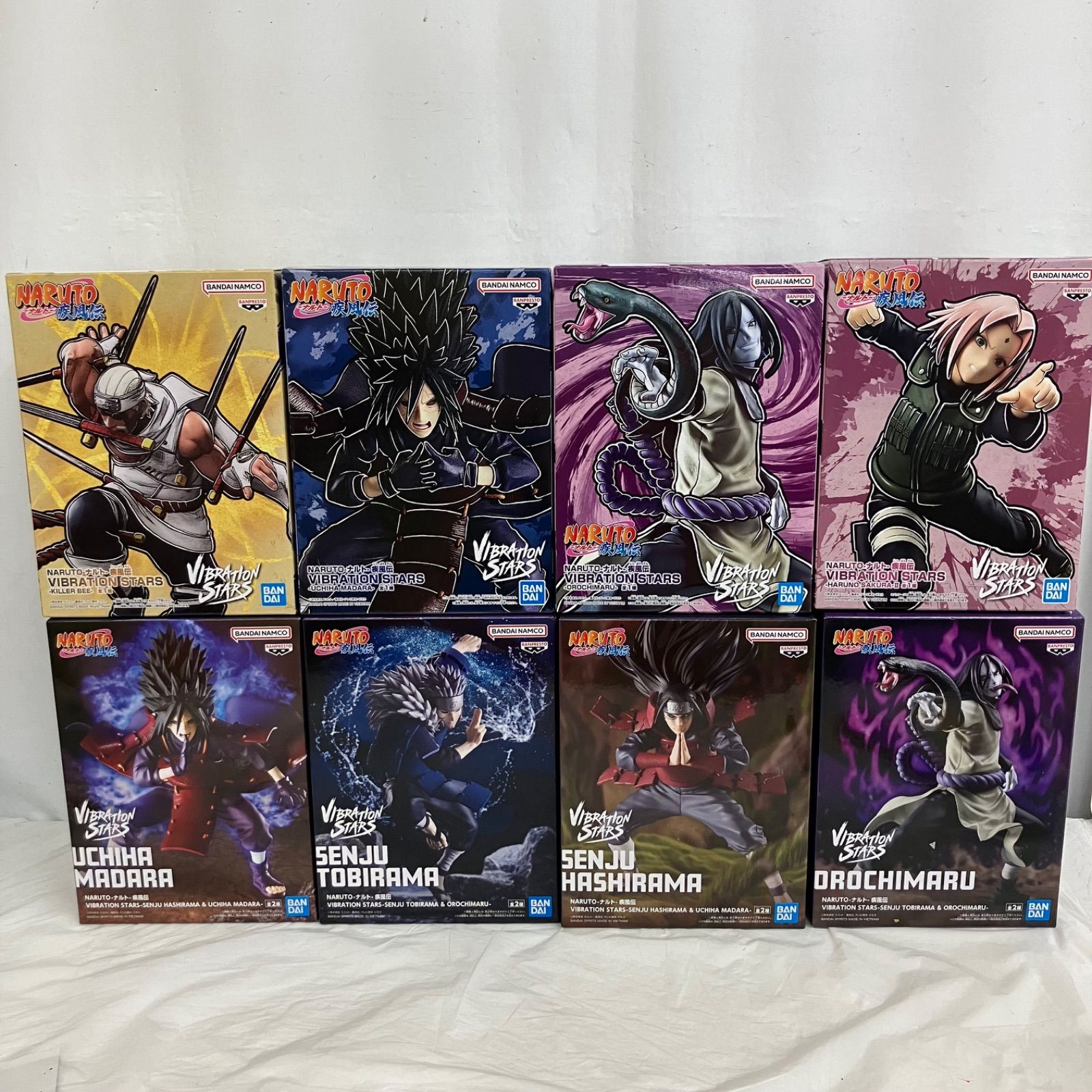 【新品未開封】NARUTO プライズフィギュア 34体まとめ売り BANPRESTO NARUTO-ナルト- 疾風伝 PANEL SPECTACLE 新たなる三竦み