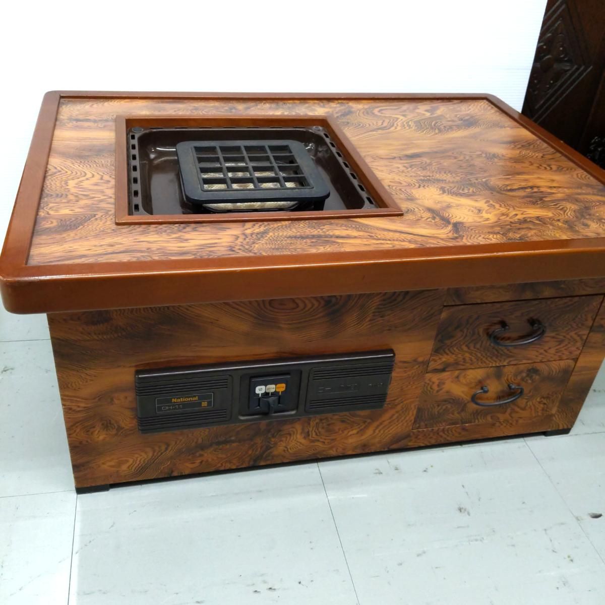 中古品】ナショナル 電気火鉢 DH-11 昭和レトロ アンティーク〇YR