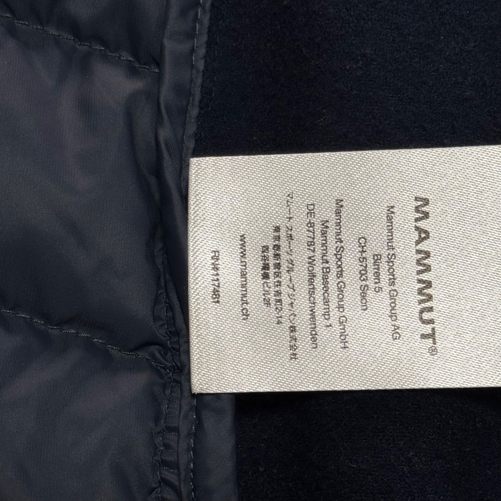 希少【MAMMUT マムート 【商品名】1010-12672 PERTEX MICROLIGHT FLEXI 