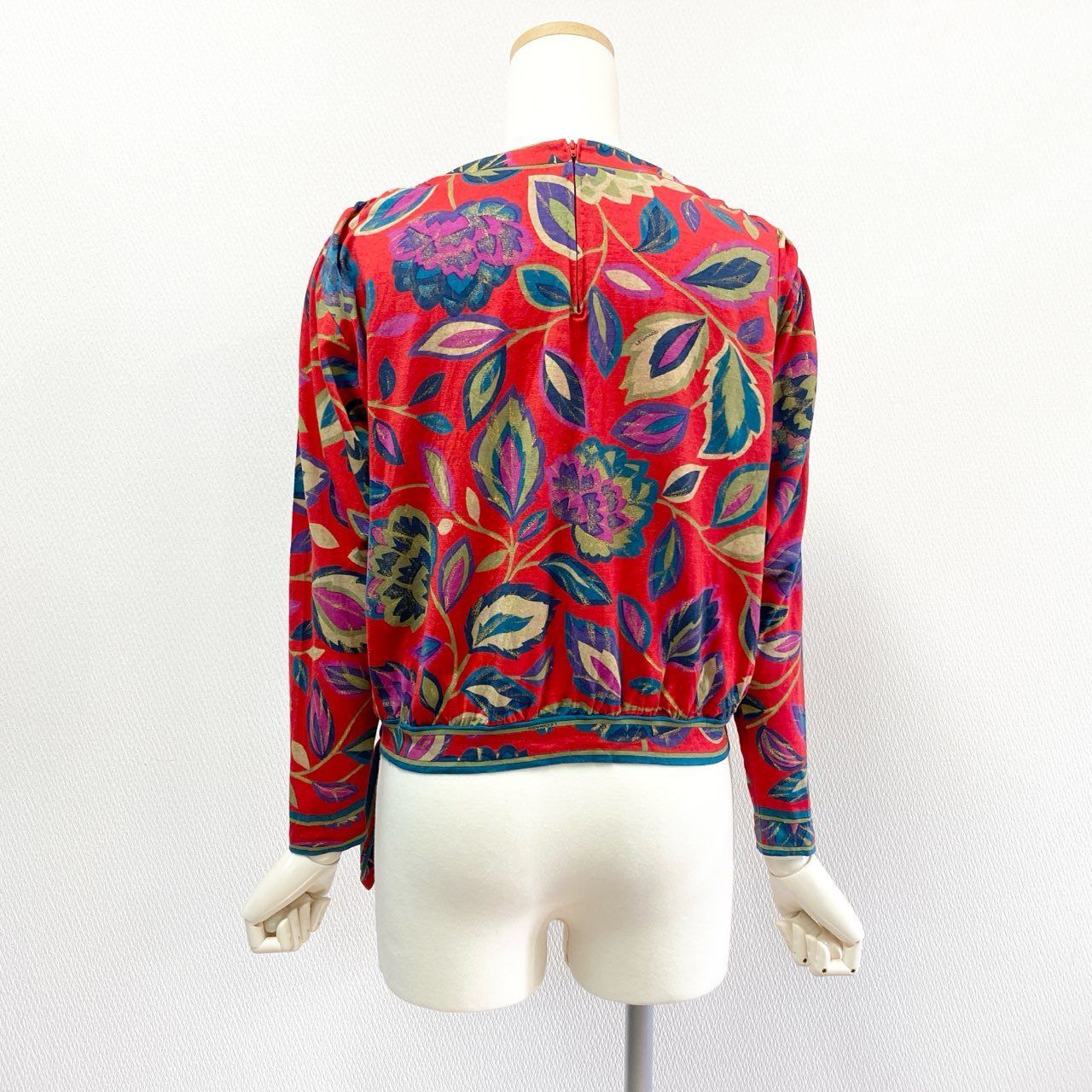 3K18 LEONARD レオナール 長袖カットソー ドルマンスリーブ 花柄