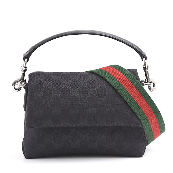 GUCCI ブラック ショルダーバッグ 【中古】 GUCCI グッチ ショルダーバッグ 28629 ジャッキー 黒 ブラック