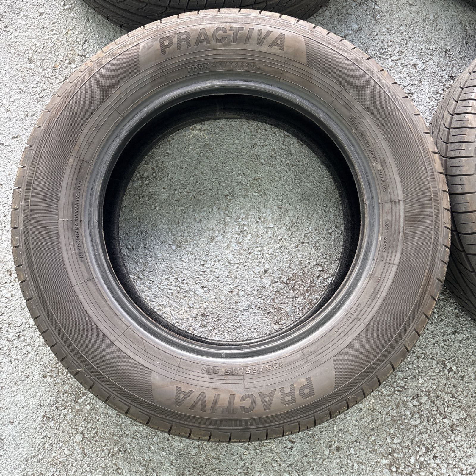送料無料！！バリ溝】PRACTIVA プラクティバ イエローハット 195/65R15