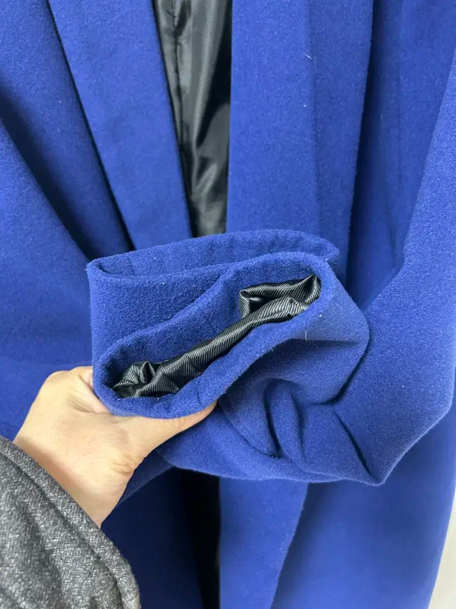 HEVO チェスターコート グレー 48 イタリア製 hevo（チェスターコート