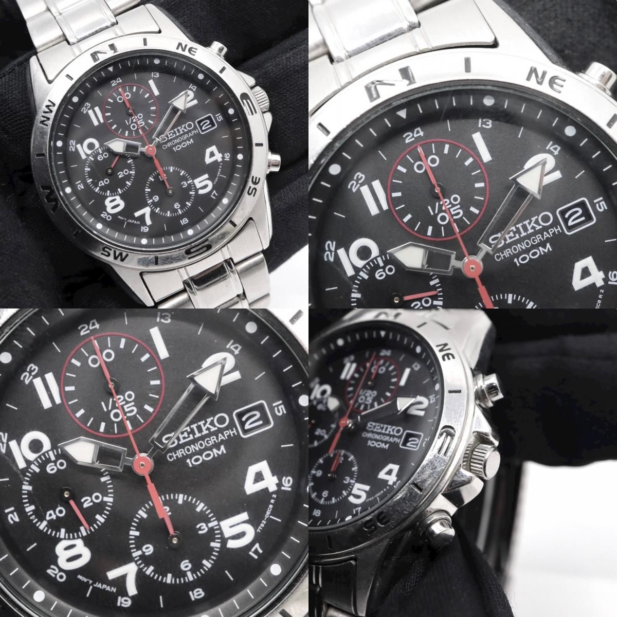 ★SEIKO Diver Watch★100Mクロノグラ★新品電池交換済み★ 楽天市場】電池交換済 SEIKO セイコー クロノグラフ 海外モデル 6T63