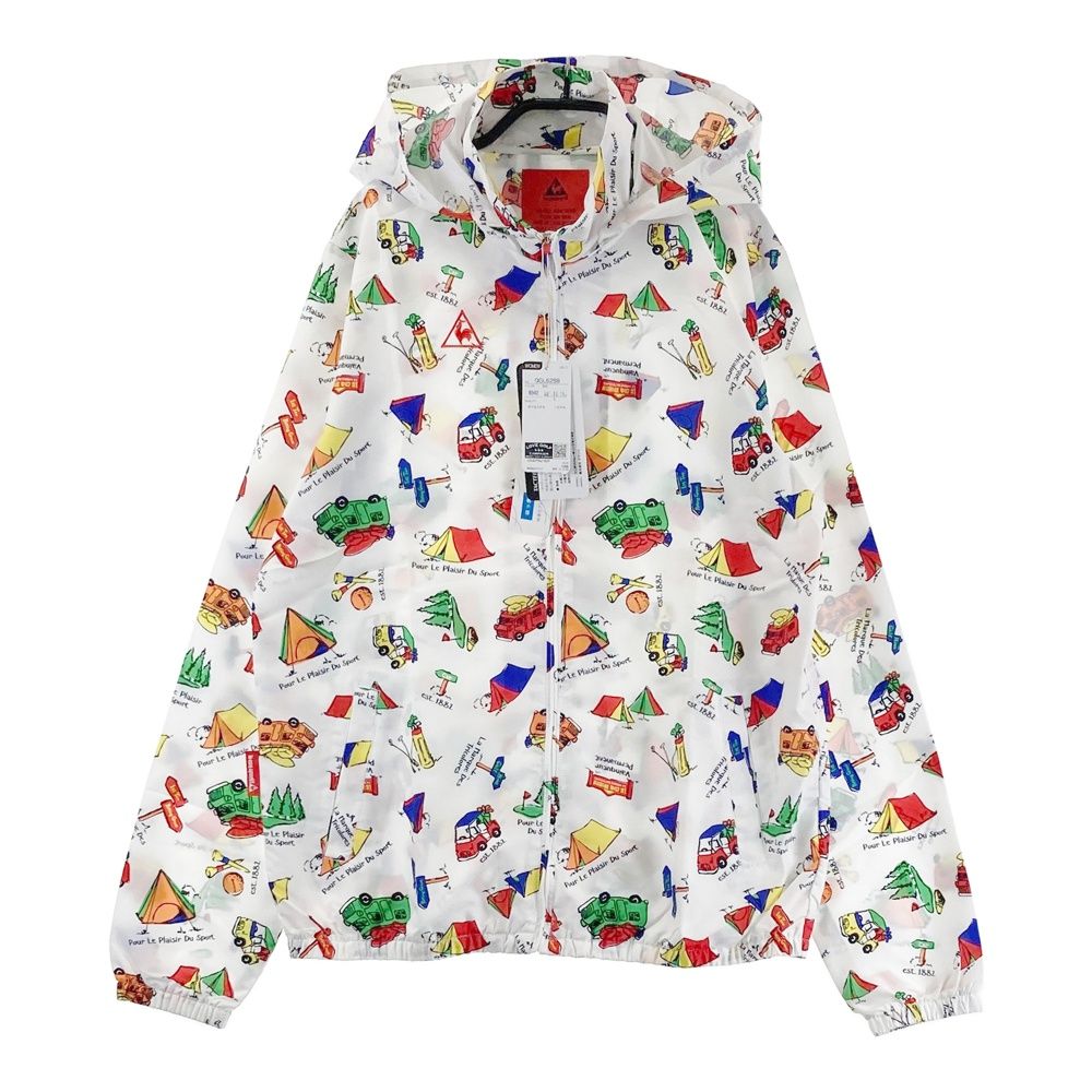 LE COQ GOLF ルコックゴルフ 中綿ジャケット ホワイト M ゴルフ サイズ：L LE COQ GOLF ルコックゴルフ 中綿ジャケット ホワイト系