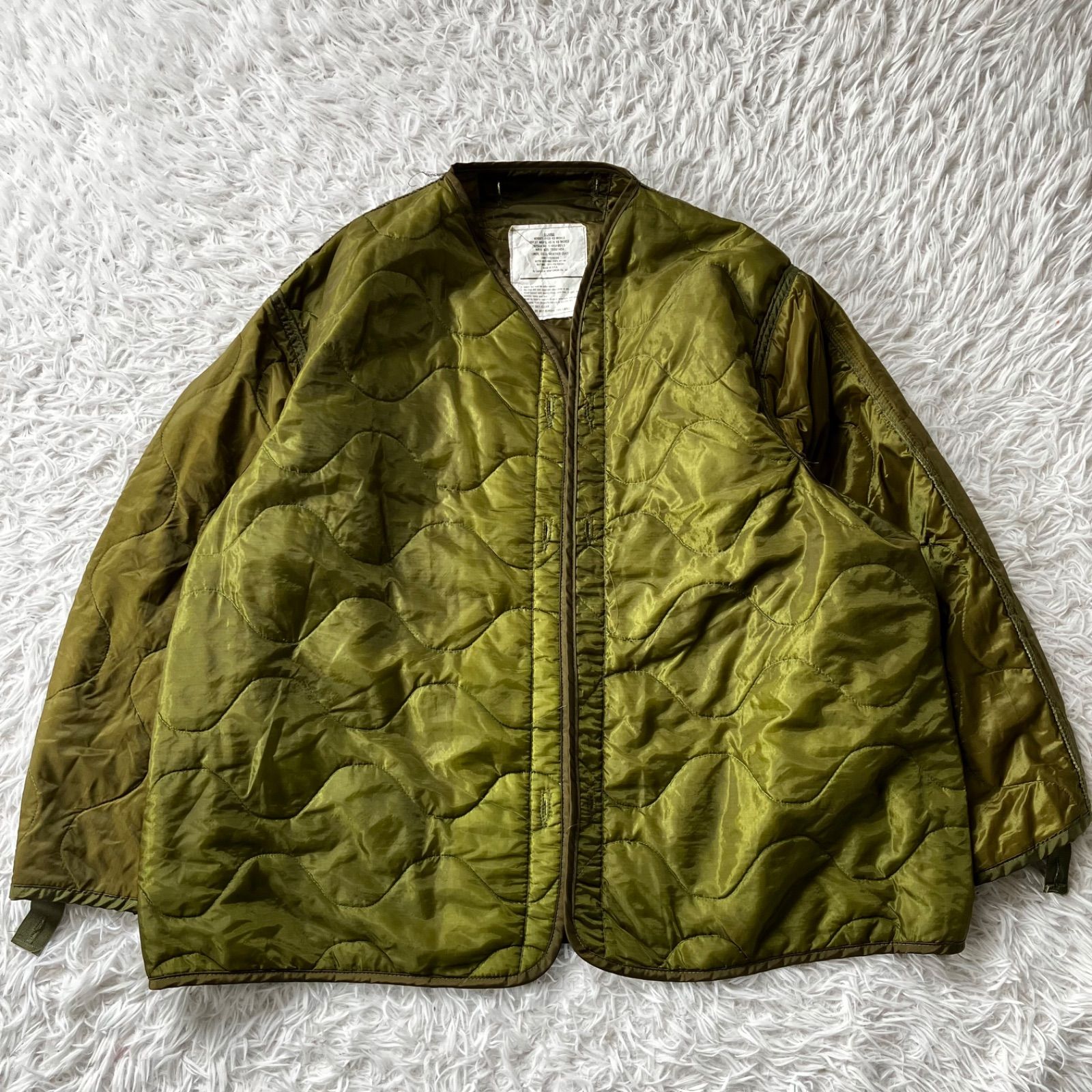 キルティングジャケット m65 ライナー デッドストック MILITARY