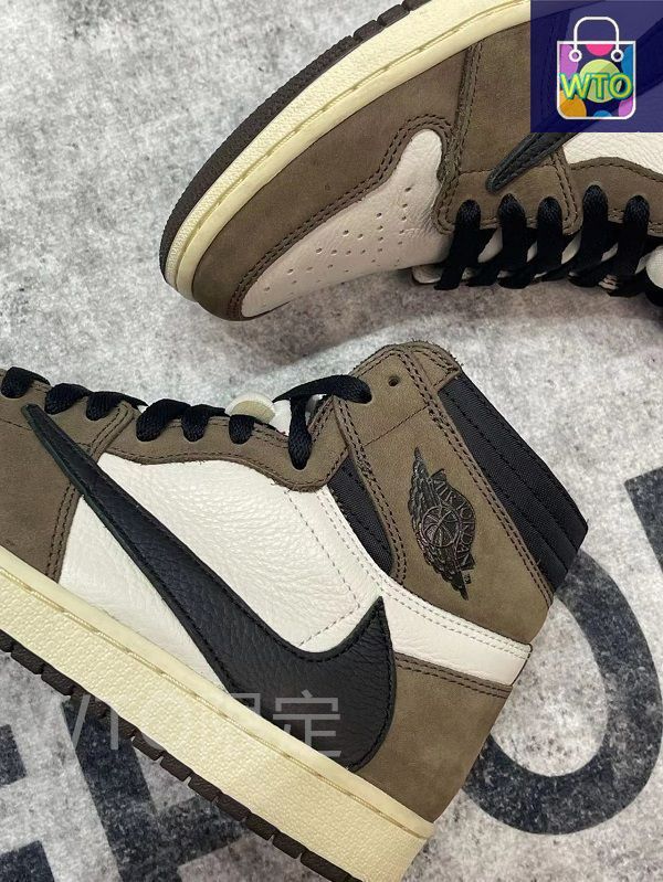 未使用☆正規品 Travis Scott × Nike Air Jordan 1 Jordan 1 Retro High OG SP Travis Scott Mocha Men's - CD4487-100 - US