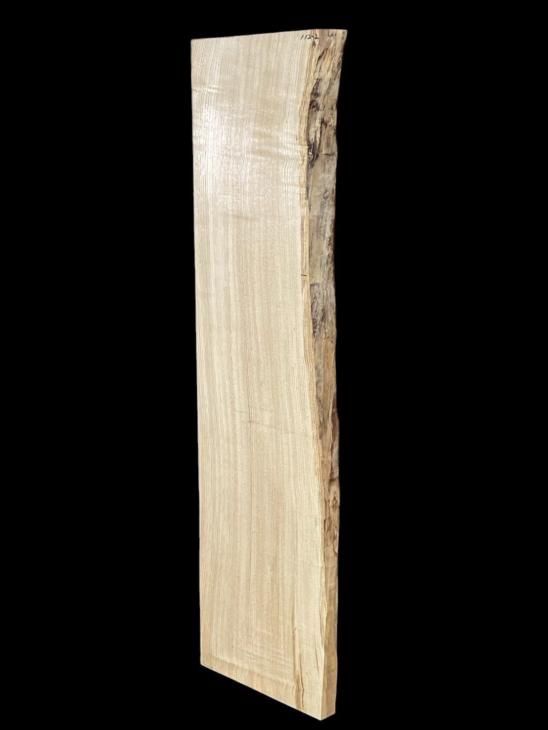 栗 片耳 M112-2A 一枚板 乾燥材 棚板 カウンター テーブル DIY 耳付 天