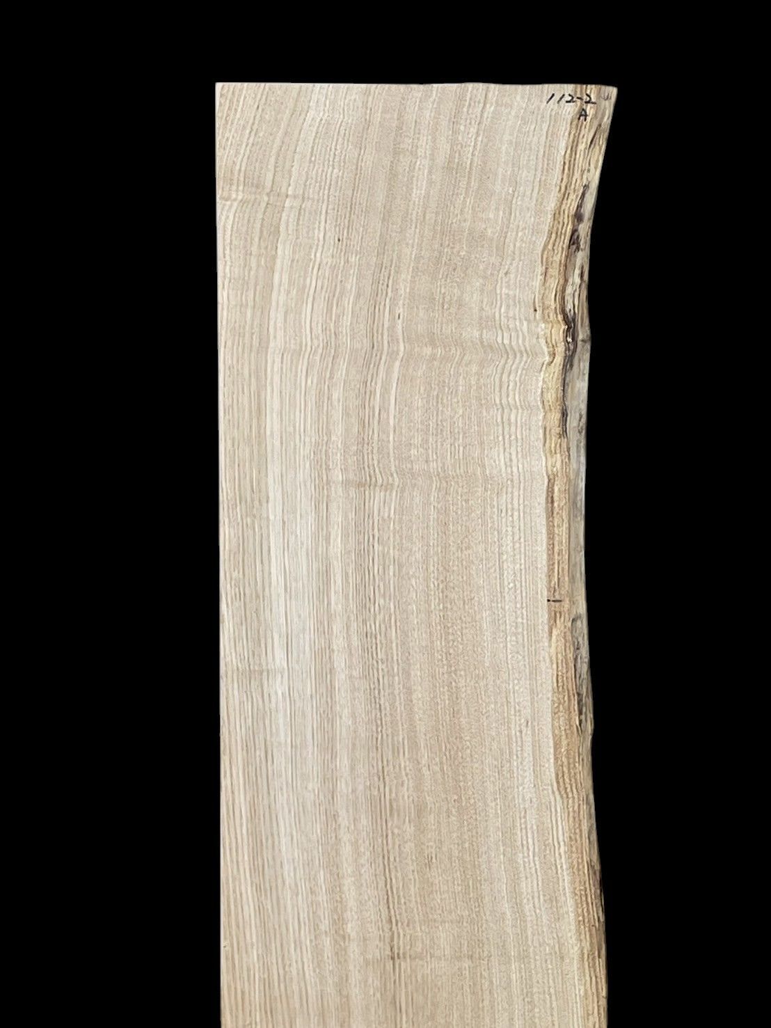 栗 片耳 M112-2A 一枚板 乾燥材 棚板 カウンター テーブル DIY 耳付 天