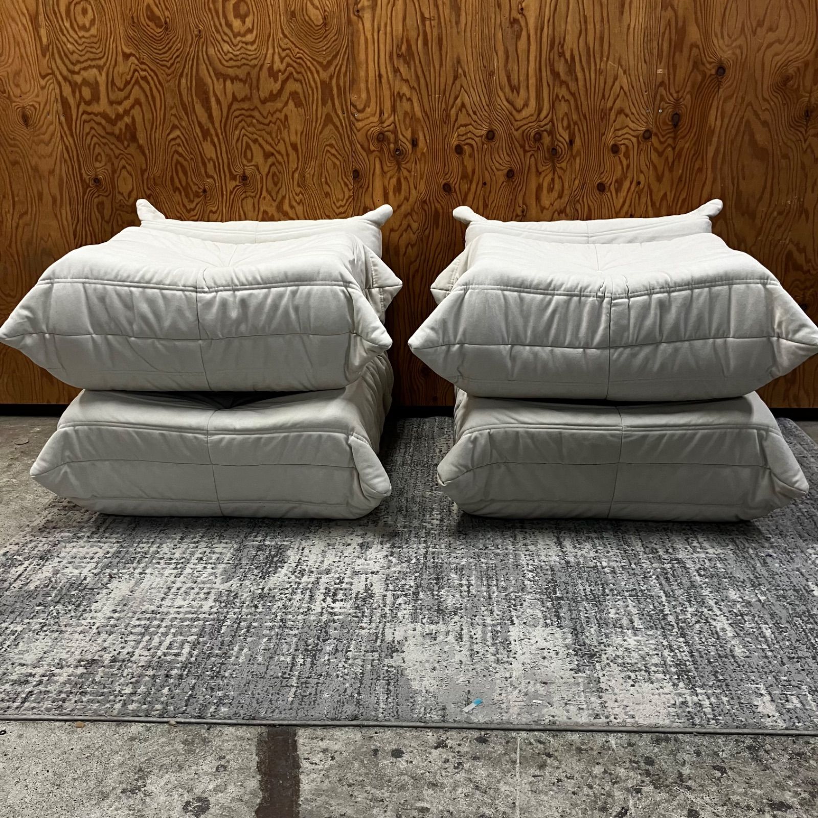 □【値下げ交渉可能】1人がけソファ 2点セット オットマン付属