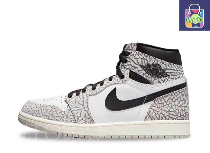 エアジョーダン1 セメント　26.5 ストリート　アメカジ　即日発送可能！ エアジョーダン1 セメント 26.5 ストリート アメカジ 即日発送可能