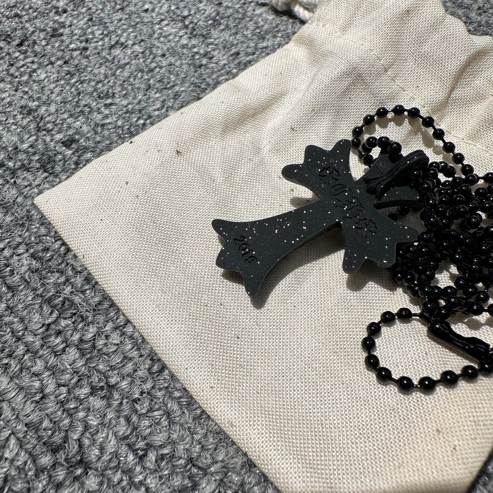 クロムハーツ ラバーネックレス シリコン グリッター ラメ CHROME HEARTS（クロムハーツ） ネックレス RUBBER LARGE DAGGER アクセサリー