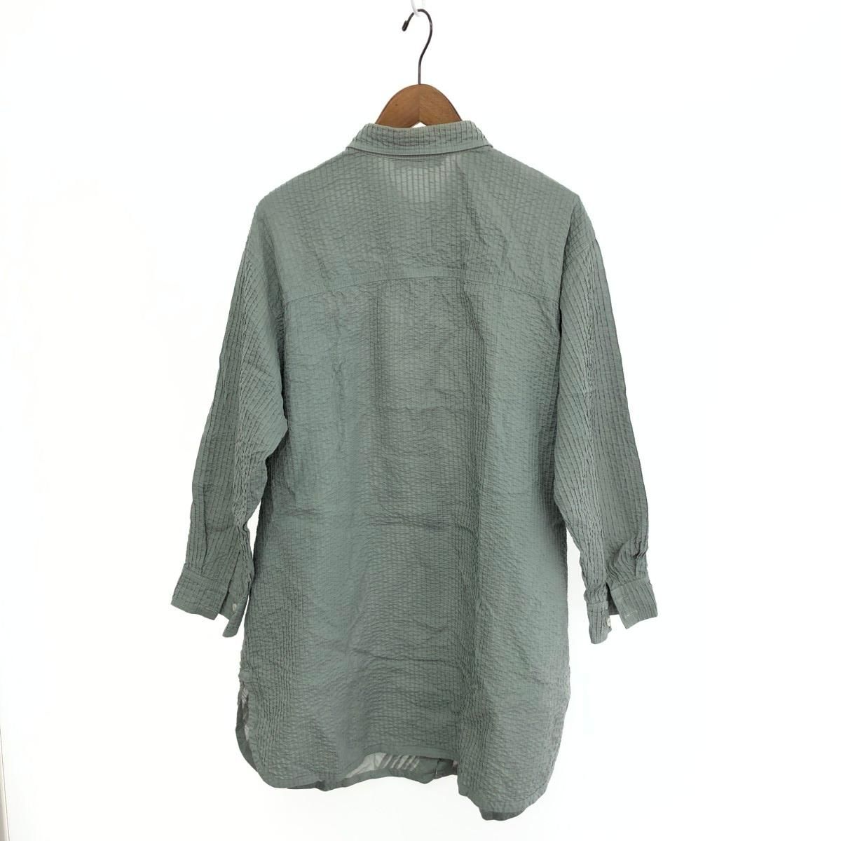 YACCOMARICARDO ヤッコマリカルド ピンタックオーバーサイズシャツ