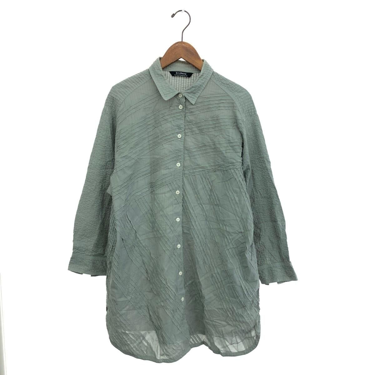 YACCOMARICARDO ヤッコマリカルド ピンタックオーバーサイズシャツ