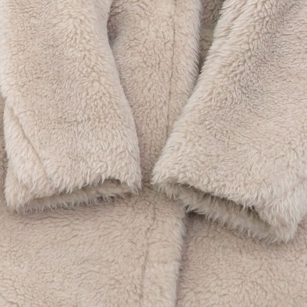 美品✨MaxMara 2023 テディベアカーディガン ライトベージュ アルパカ