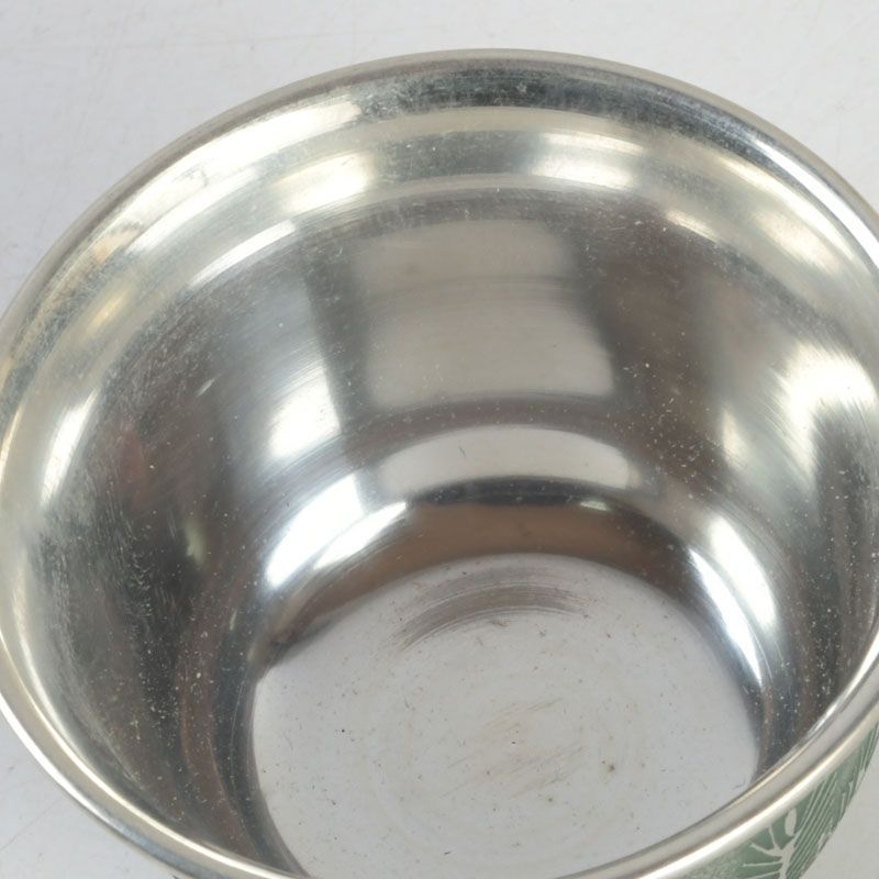 煎茶道具 中村光山造 錫製 松竹梅刻 ぐい呑 共箱 N S340 - メルカリ