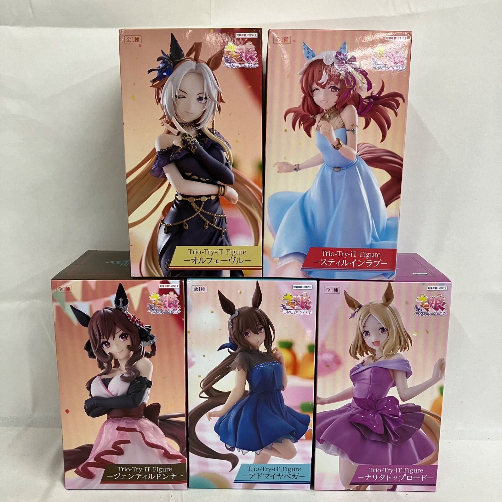 未開封 ウマ娘 Trio-Try-iT フィギュア 5個セット SFJ346 c107 - メルカリ