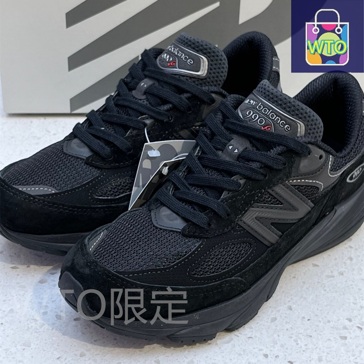 ニューバランス 990V6 トリプルブラックNew Balance 990V6 Triple