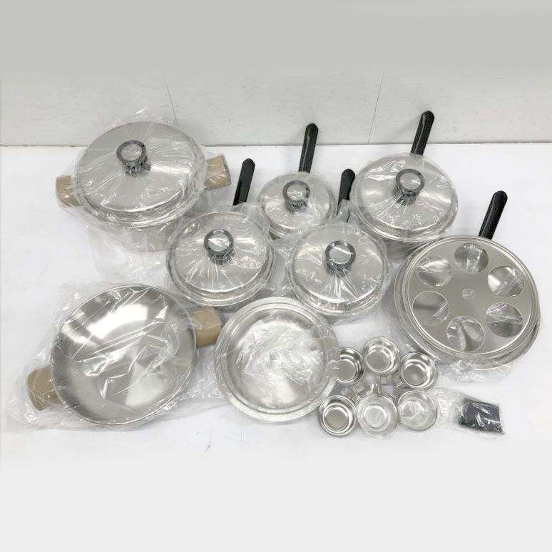 未使用品 Amway クィーン・クックウェアセット 20ピース E-6206 未使用品 Amway クィーン・クックウェアセット 20ピース E-6206