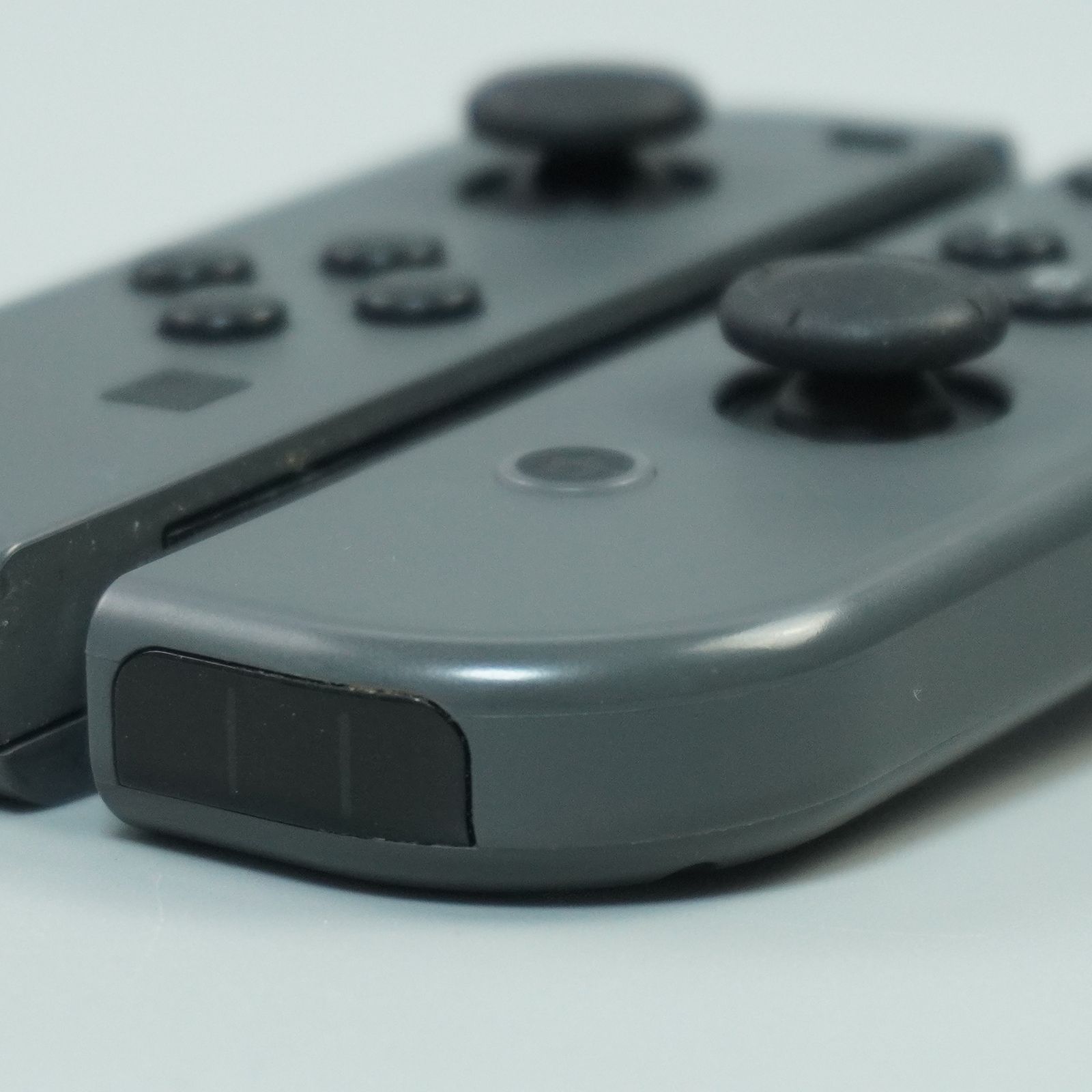 Nintendo switch ジョイコン グレー m214 - メルカリ