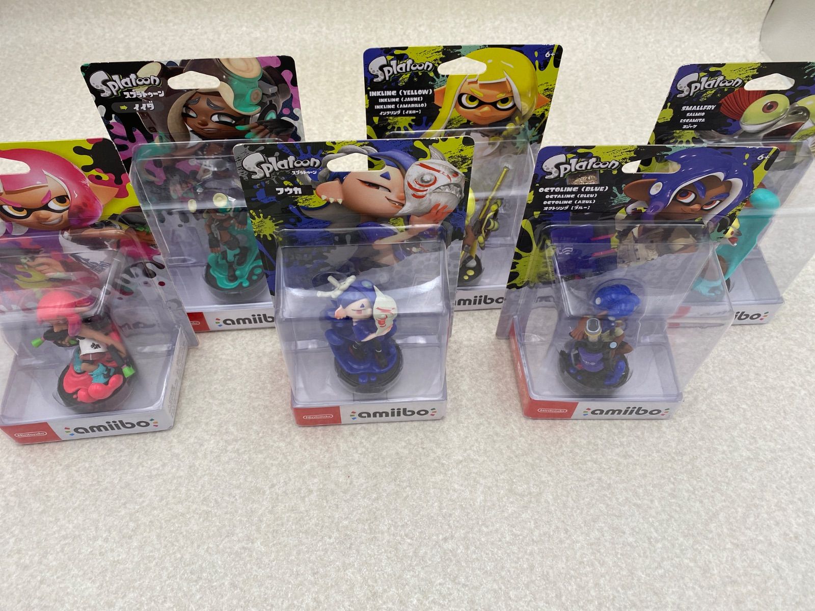 amiibo アミーボ スプラトゥーン 6点 まとめ売り - メルカリ