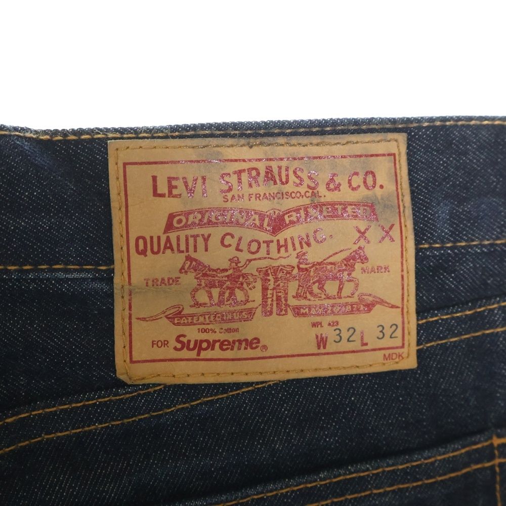 Levi's (リーバイス) 12AW ×SUPREME 505 JEANS LEOPARD USA製